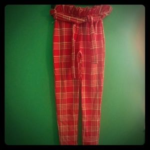 Striped Pink Dress pants